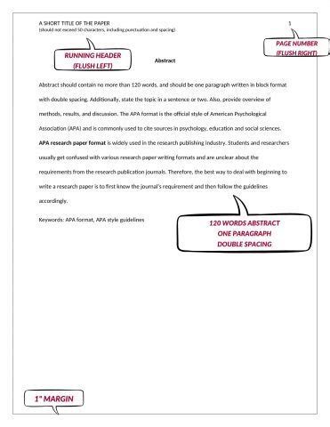 write  research paper   format  complete guide enago