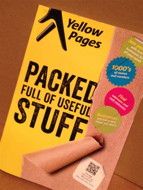 yellow pages anymore    shout  yell