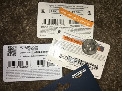 received    amazon cards   birthday