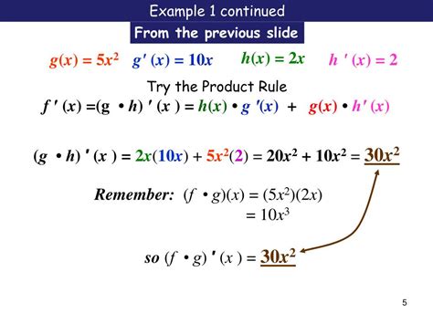 product rule powerpoint    id
