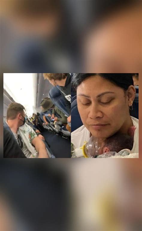 Us Woman Who Didnt Know She Was Pregnant Gives Birth Mid Flight Video