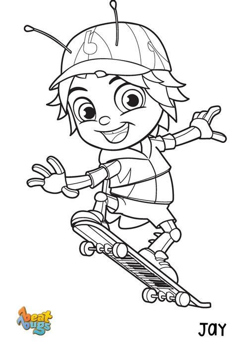 alphabet running cracking  beat bugs printable coloring pages secret