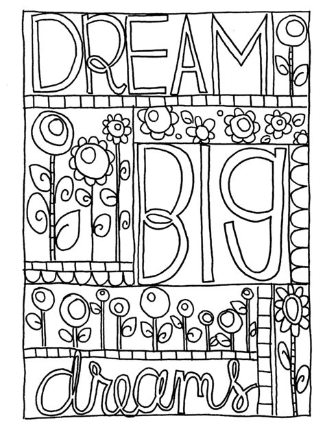 doodle art coloring coloring pages