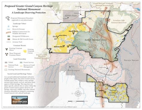 arizonans support ban  grand canyon uranium mining grand canyon trust