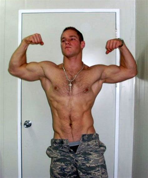 shirtless soldier flexing hunk hey there sexy pinterest sexy smooth and gay