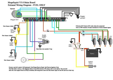 megasquirt msx wiring diagram