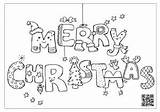 Coloring Christmas sketch template