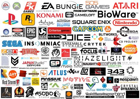 video game studio logos   gaming
