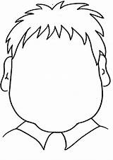 Kids Faces Coloring Pages Fun sketch template