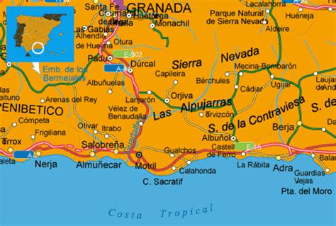 mapa costa tropical españa muchoviaje hoteles en costa… flickr