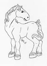 Coloring Horses Horse 2005 Color sketch template