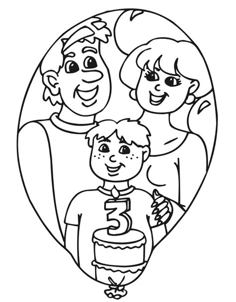 birthday boy coloring pages disney coloring pages