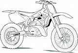 Dirt Motorbike Motocross Bicycle Moto sketch template