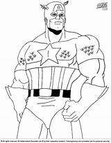 Capitan Colorare Colorier Marvel Endgame Immagini Coloringhome Everfreecoloring sketch template