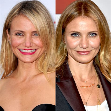 Cameron Diaz Debuts Darker Hair Color—see The Pic E Online Uk