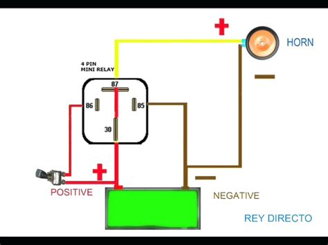 pin relay wiring diagram   works  changeover  relay electricity