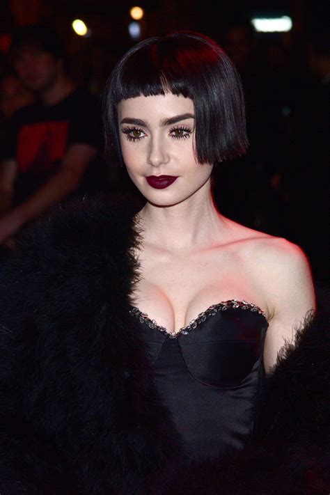 Met Gala After Parties What They Wore Hairstyle Lily Collins Style