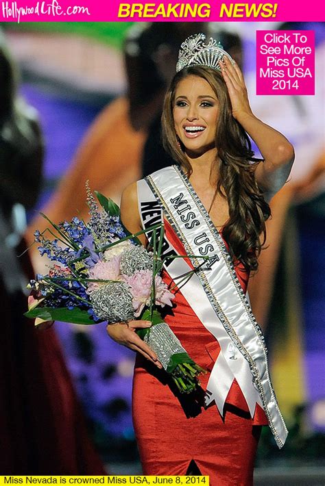 Miss Usa 2014 Winner — Nia Sanchez Miss Nevada Wins The Crown