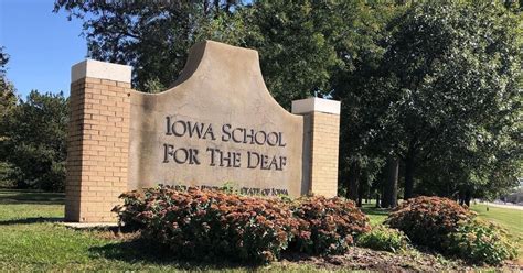 government reorganization raises concerns   future   iowa school   deaf