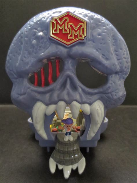 action figure barbecue micro playset review mighty max escapes  skull dungeon  mighty