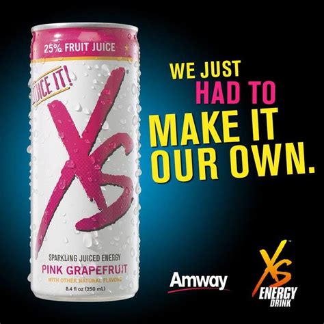 amway acquired xs energy drink amway adquiere xs energy drink sparkling juice energy drinks
