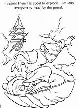 Treasure Planet Coloring Pages Popular sketch template