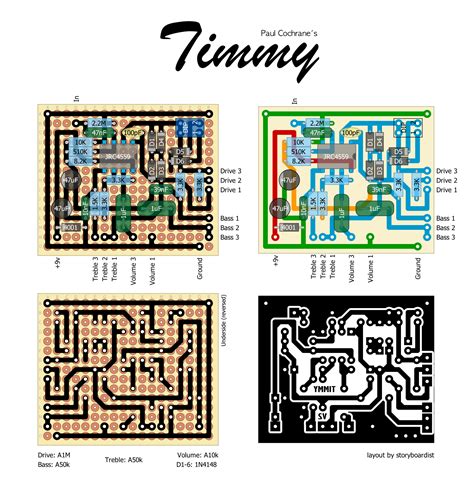 perf  pcb effects layouts paul cochranes timmy
