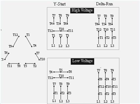 volt  phase  lead motor wiring diagram