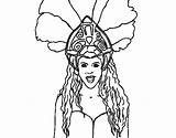 Shakira Waka Coloring Pages Coloringcrew Popular sketch template