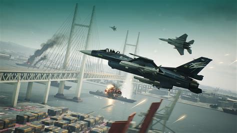 Ace Combat 7 Skies Gameplay En EspaÑol Ultra Settings 1080p Youtube