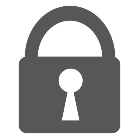security lock icon transparent png svg vector file