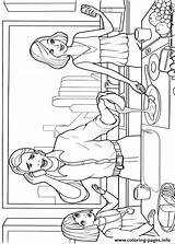 Barbie Coloring Thumbelina Pages Printable Book Ben sketch template
