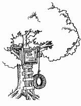 Tree House Clipart Drawing Coloring Magic Pages Treehouse Houses Print Clip Plans Boys Getdrawings Gif Clipground sketch template