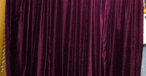 plum color royal pure velvet curtains drapes panel