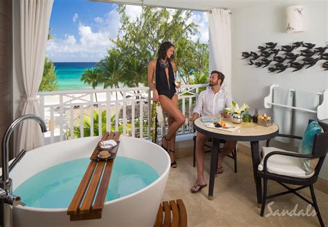 honeymoon suite at sandals barbados a luxury all inclusive couples