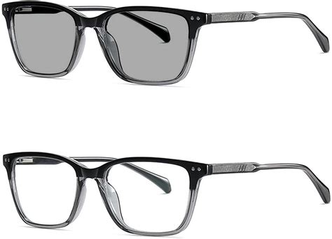 laureles men s photochromic reading glasses vintage grey