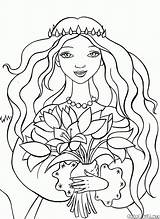 Coloring Princess Tale Fairy Femije Per Kingdom Bouquet Pages Vizatime Template Colorkid sketch template