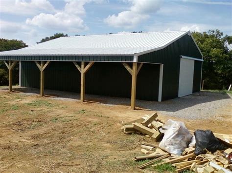 30x40x10 With 10x40 Shed Barn Plans