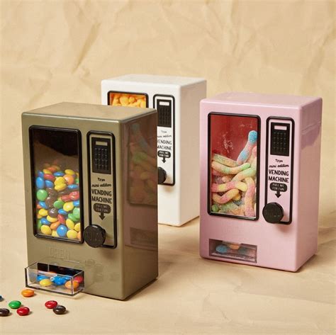 mini candy vending machine   perfect desk accessory  snacky babes