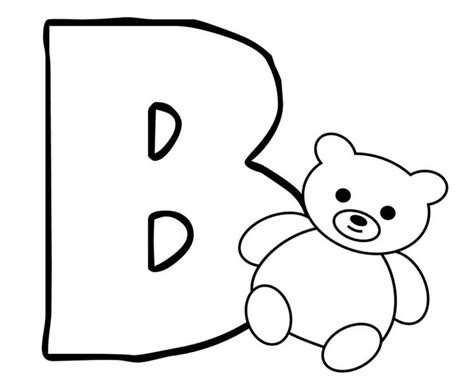 printable letter  coloring pages  kids letter  coloring pages