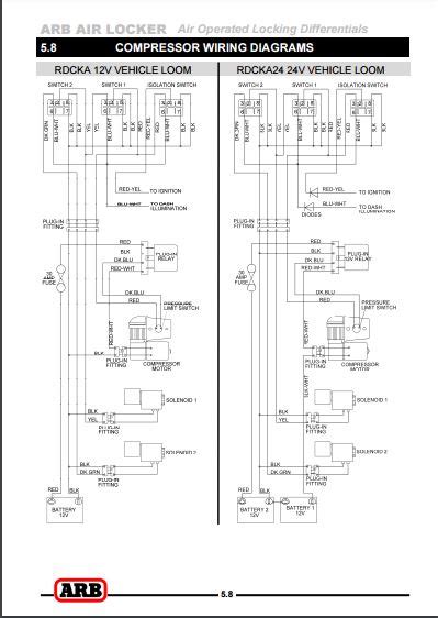 shed tech arb locker wiring diagrams
