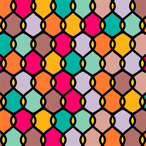 bright  colorful abstract vector seamless pattern  vector art  vecteezy