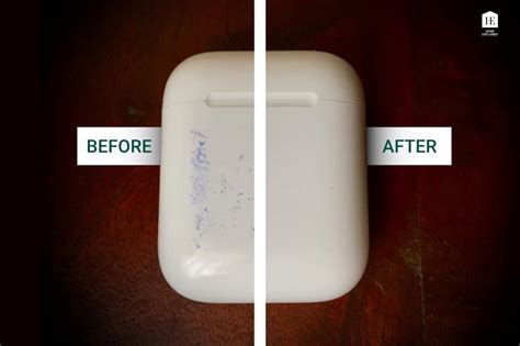 clean stains  airpods case quick  effective home explained