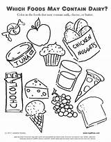 Food Coloring Pages Fast Faces Groups Printable Getcolorings Color Getdrawings Cute sketch template
