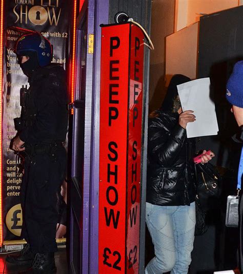 200 Riot Cops Raid Soho S Sex Clubs In Operation Targeting