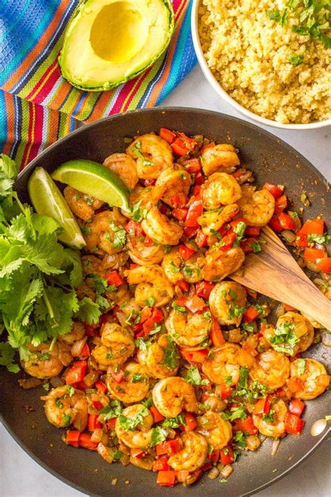 quick easy mexican shrimp skillet video recipe shrimp recipes