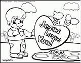 Valentine Coloring Pages Christian Miracle Timeless sketch template