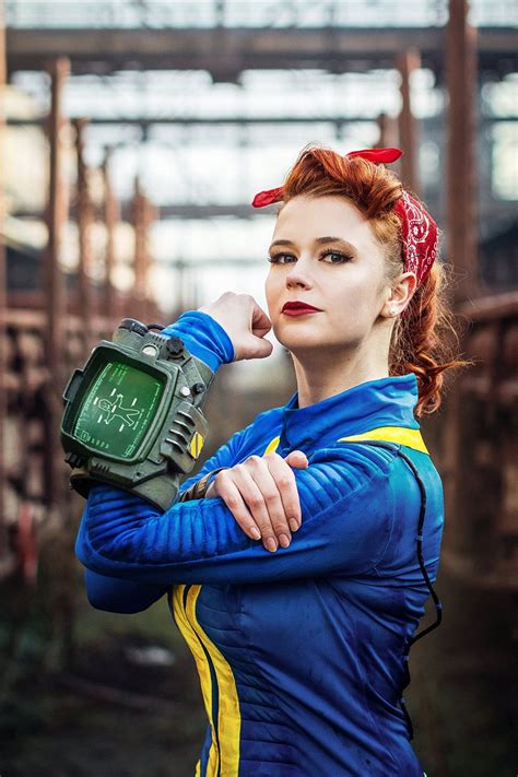 Fantastic Fallout 4 Vault Dweller Costume Cosplay Game