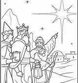 Coloring Magi Pages Wise Men Getcolorings Color Printable sketch template