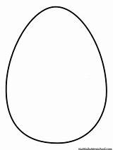 Egg Easter Dinosaur Eggs Coloring Template Preschool Drawing Pages Crafts Green Ham Hatching Drawn Craft Pattern Plain Kids Printable Paint sketch template